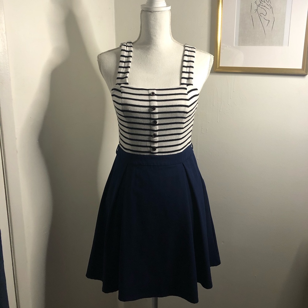 Strip dress